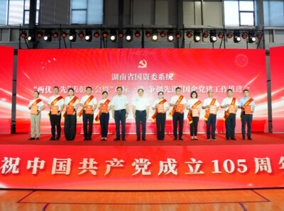 湖南建投集团10个集体、15名个人获省国资委系统“两优一先”表彰