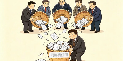 华声漫评：莫把“网格”当成“箩”