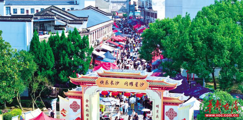 吃、逛、赏、玩中感受民俗风情 长沙陶公庙会引客超10万人次