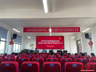 科研赋能教育提质 湖南省教育科研工作者协会课题开题论证会顺利举行