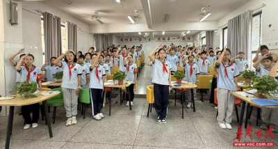 沅江玉潭学校：自主展风采 竞岗显担当