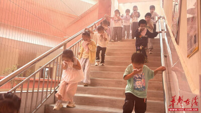 冷水滩区银象幼儿园开展消防应急演练活动