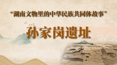 湖南文物里的中华民族共同体故事⑩ |  孙家岗