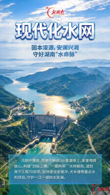 海报丨六网协同，一张网里的湖南未来