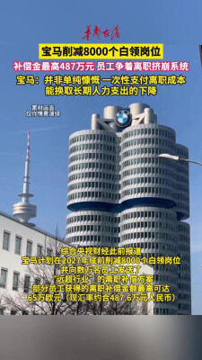 宝马员工争着离职挤崩系统