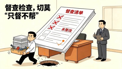 华声漫评：督查检查，切莫“只督不帮”