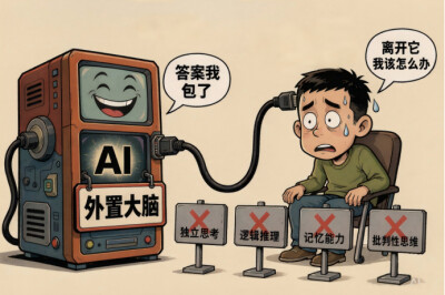 华声漫评：别让“外置大脑”取代“真大脑”