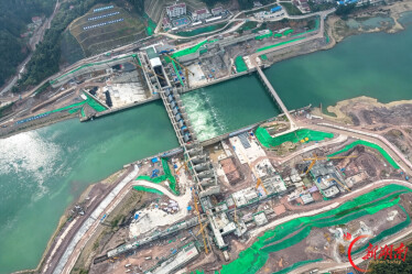 金塘冲水库枢纽工程建设按下“加速键”