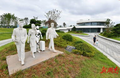 大泽湖国际人才公园建成开放