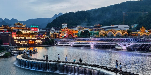 亲水纳凉