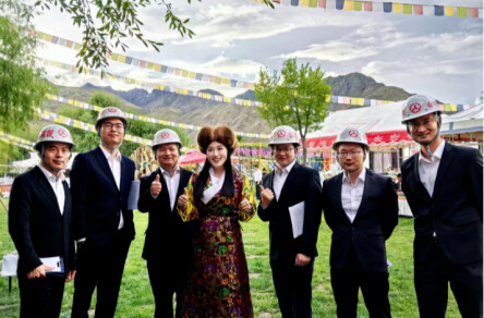 他把心跳调到高原的频率——湖南建投交通科研院援藏人的雪域工作札记