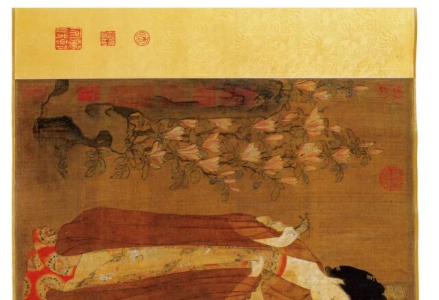 跨越古今,国画《簪花仕女图》画的是什么?