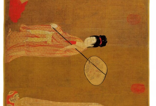 跨越古今,国画《簪花仕女图》画的是什么?