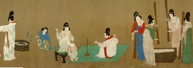 跨越古今，国画《簪花仕女图》画的是什么？