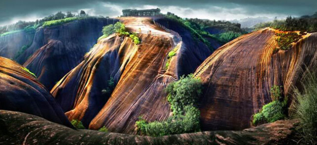 丹霞风光 飞天梦里