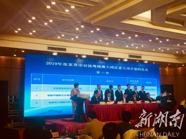 港洽周丨张家界旅游项目受追捧