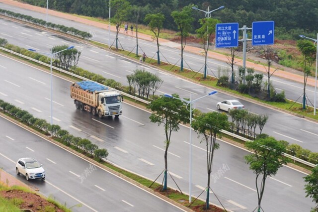 岳宁大道宁乡段正式通车