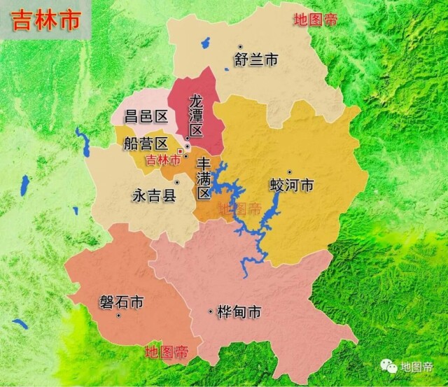 吉林市为何与吉林省同名:先有吉林市,还是先有吉林省?