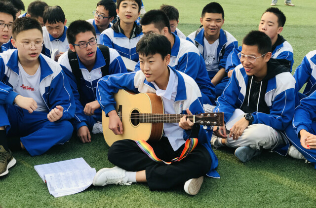 桃江一中体育文化节舞动青春