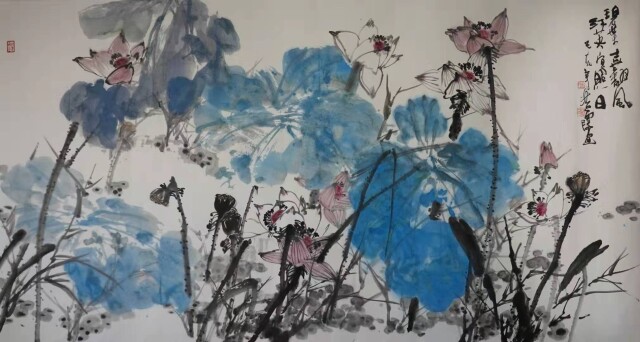 女画家洪霞的花鸟写意世界