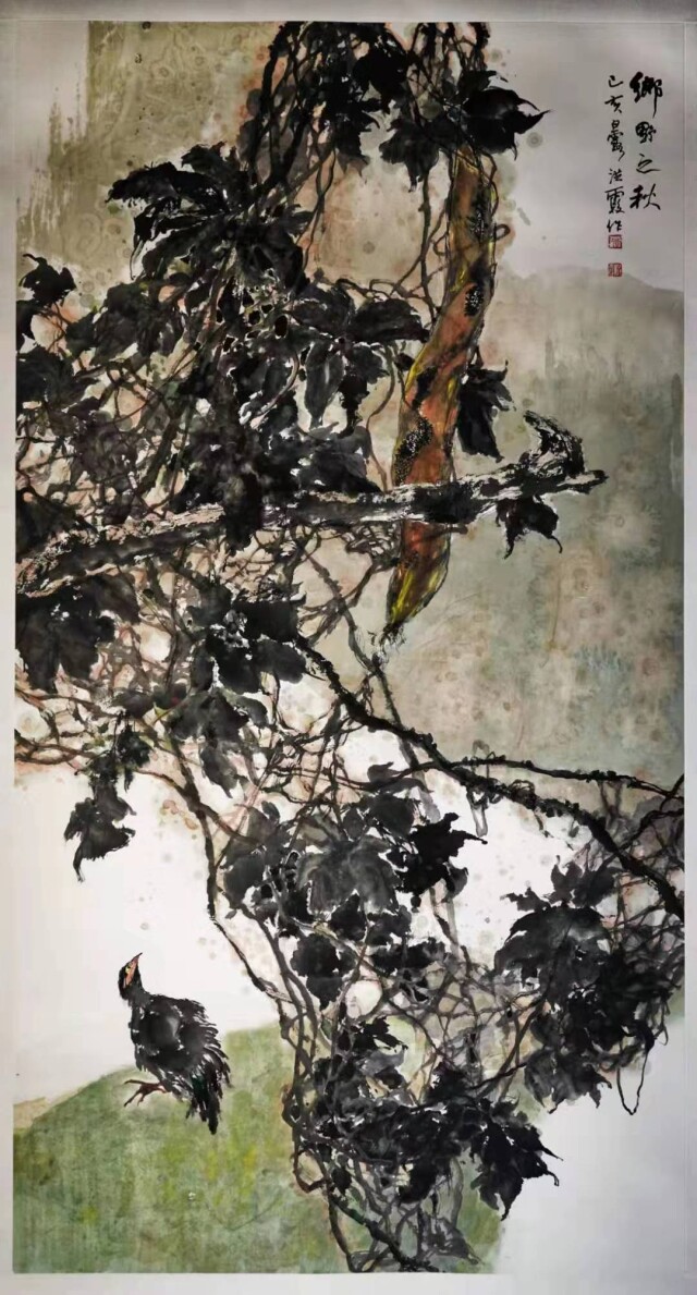 女画家洪霞的花鸟写意世界