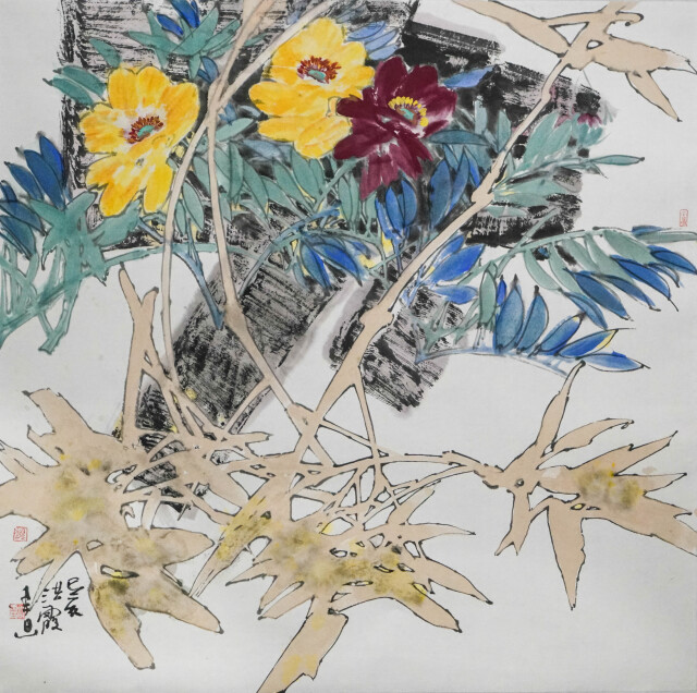 女画家洪霞的花鸟写意世界