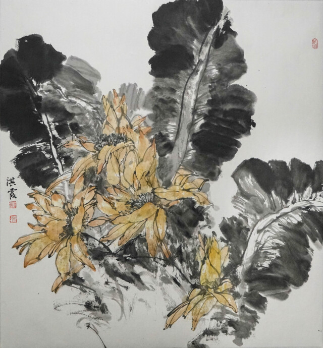 女画家洪霞的花鸟写意世界