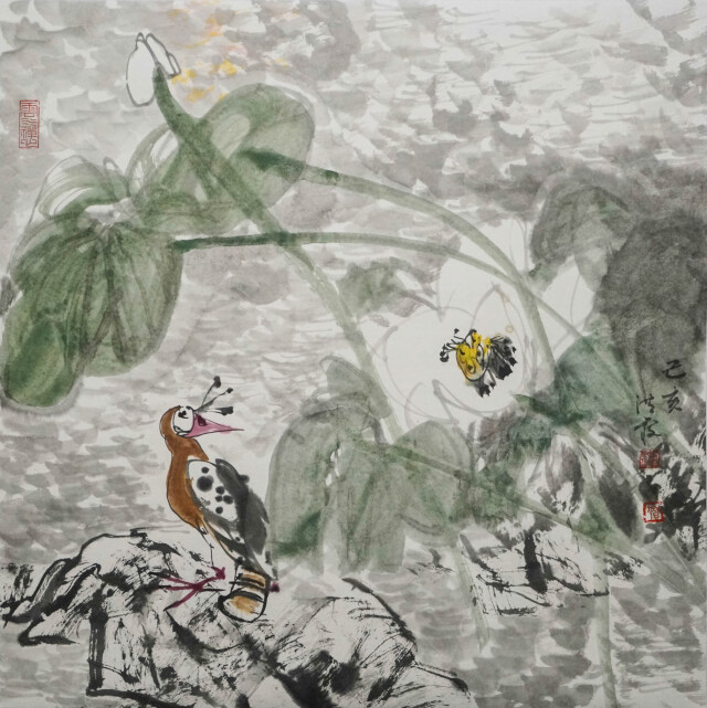 女画家洪霞的花鸟写意世界