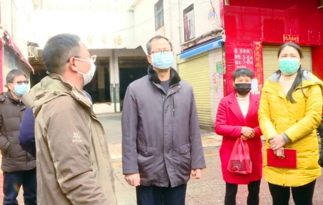 李志红督查苏仙区新型冠状病毒感染的肺炎疫情防控工作