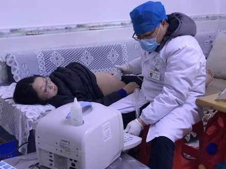 "疫"路有爱,东江街道为湖北籍孕妇上门孕检