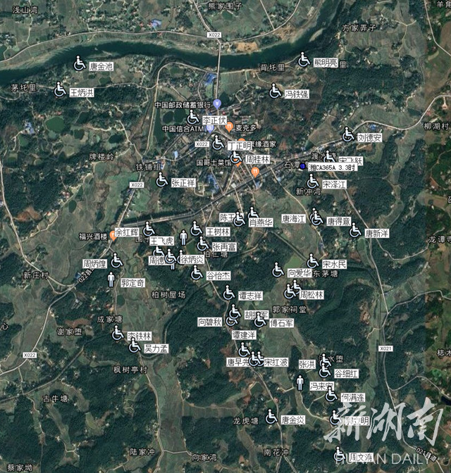 湘潭县石潭镇地图图片