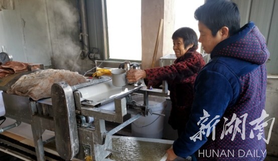 湘乡市壶天镇南岳坪村：传统红薯粉 铺出致富路