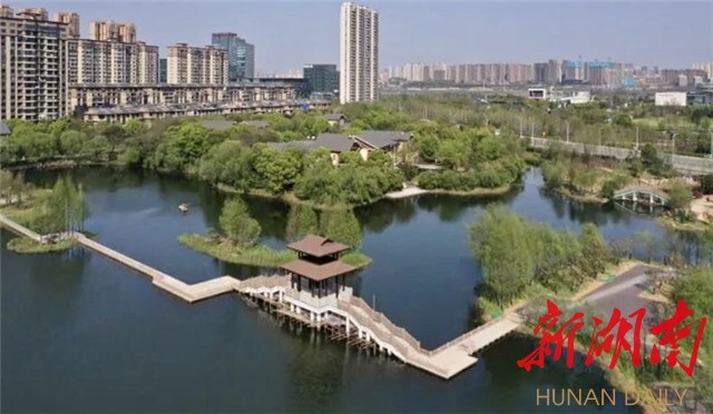 长沙洋湖湿地公园美丽升级 今年7月重装亮相