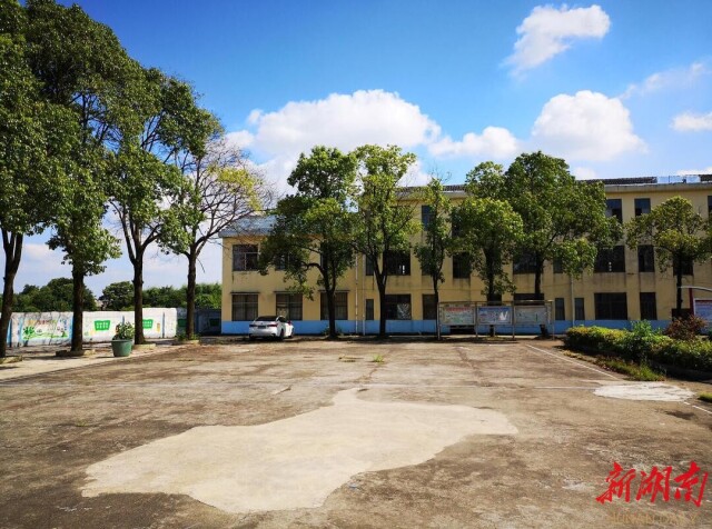 身披"袈裟",满面沧桑,黄甲中学有"四盼"