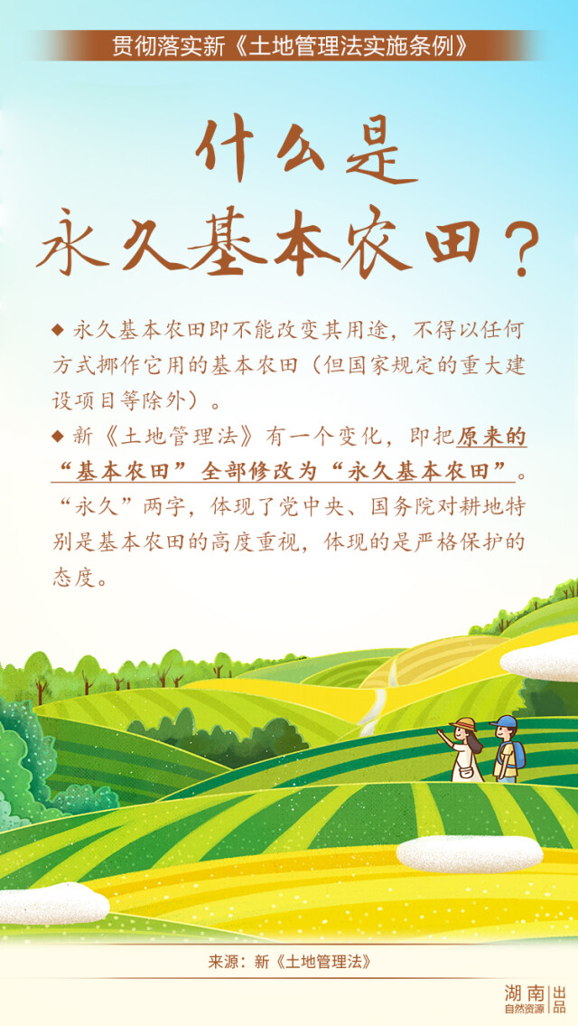 一图读懂新《土地管理法实施条例》之——耕地保护 - 新湖南