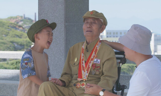 八一建军节95特写96岁老战士赵永丰我想你们