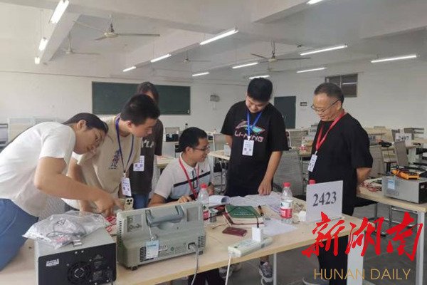 2022年湖南省大学生电子设计竞赛在湖南工学院成功举办