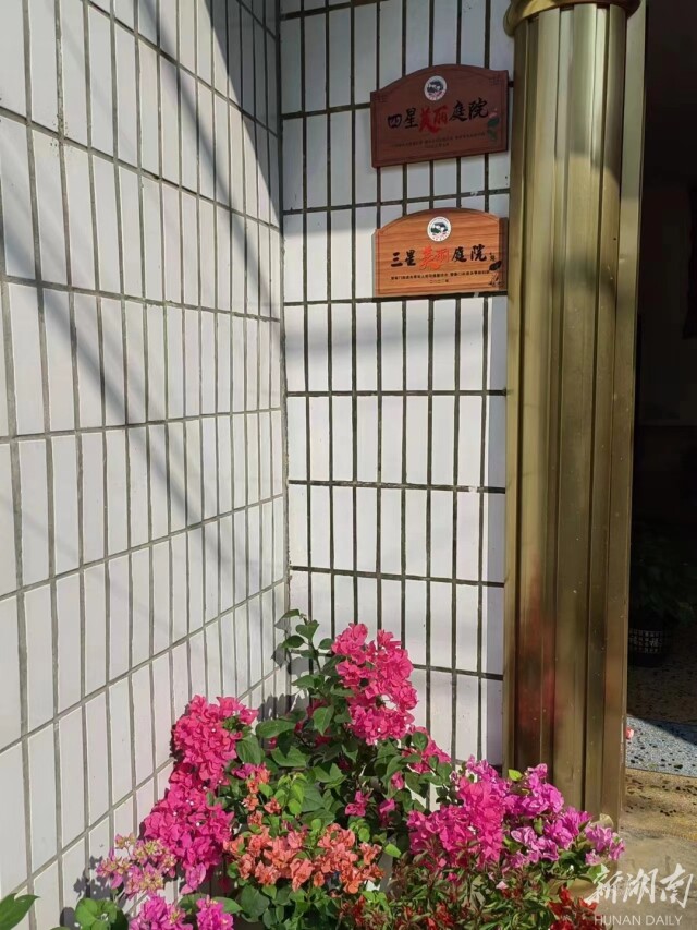 湘乡市：给美丽庭院加“星”，为文明创建添“彩”