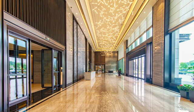 项目会所大厅实拍