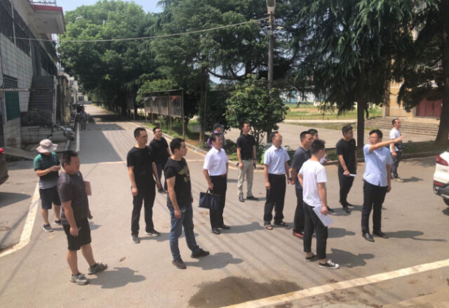 湖南财政经济学院雷锋校区开展校园规划和初步设计现场踏勘工作