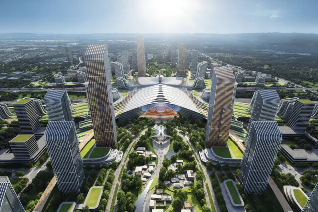 成都最大规模tod来了站城一体化的枢纽公园