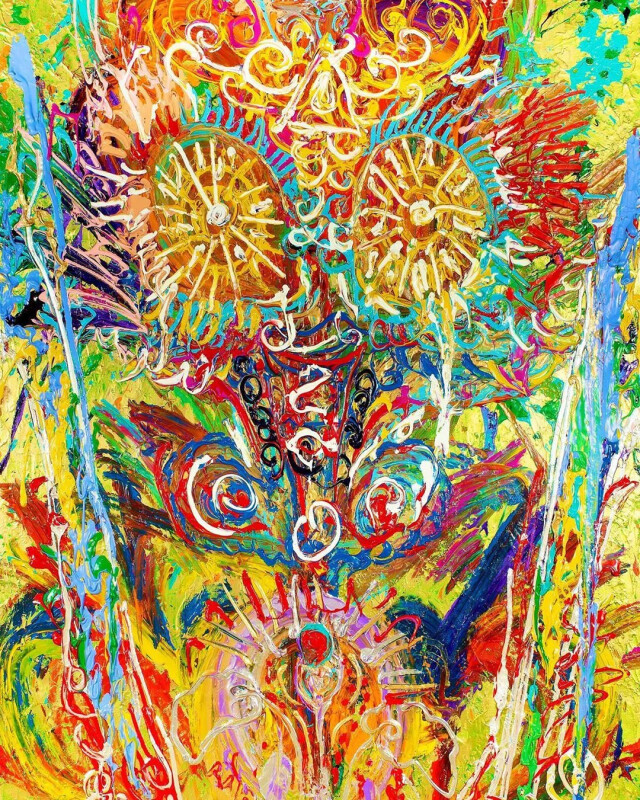 比毕加索还生猛,小松美羽作品轰动国际画坛