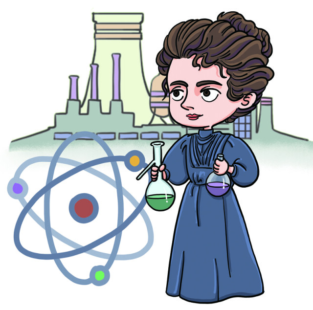 oldnotesstillradioactive居里夫人笔记仍有辐射