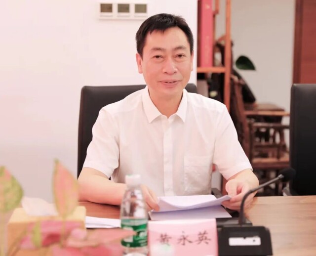 座谈交流中,县长黄永英介绍新田县是"中国天然富硒农