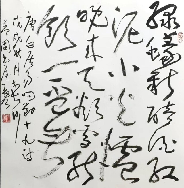 云卷云舒——王宏草书艺术小品展记
