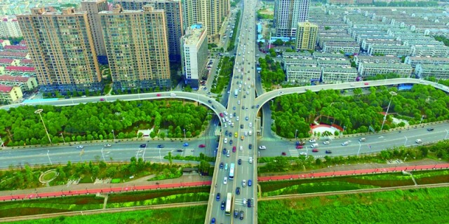 &ldquo;都市丛林&rdquo;浏阳河生态林景观游园竣工