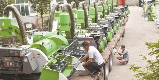 双峰农机 出口印度