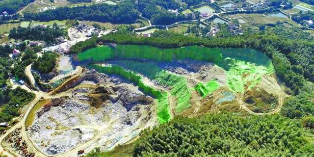 长沙县：矿山复绿