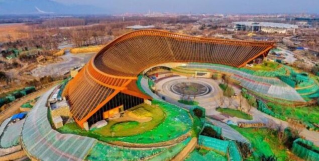 首次&ldquo;亮&rdquo;相！感受北京世园会之夜，多图航拍揭秘&ldquo;另一面&rdquo;