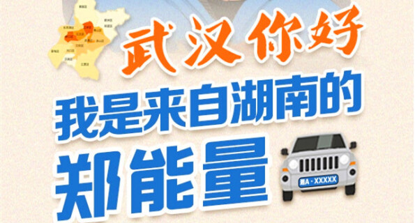 武汉你好，我是来自湖南的郑能量